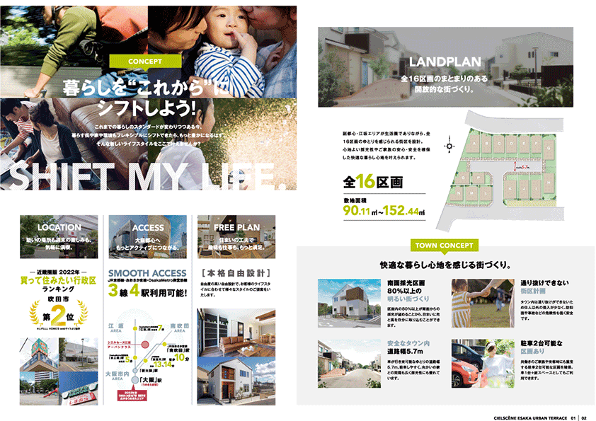 ［新築分譲一戸建］コンセプトブック